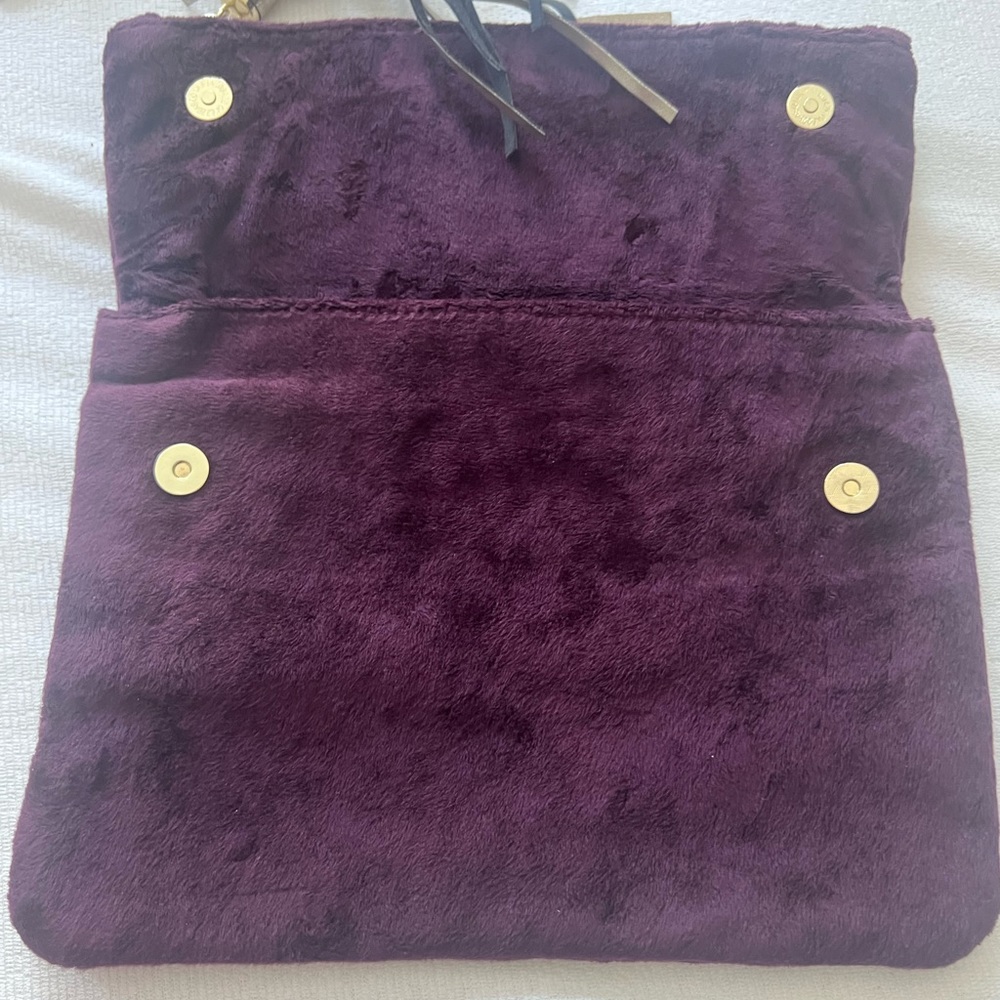 Merona brand velvet clutch